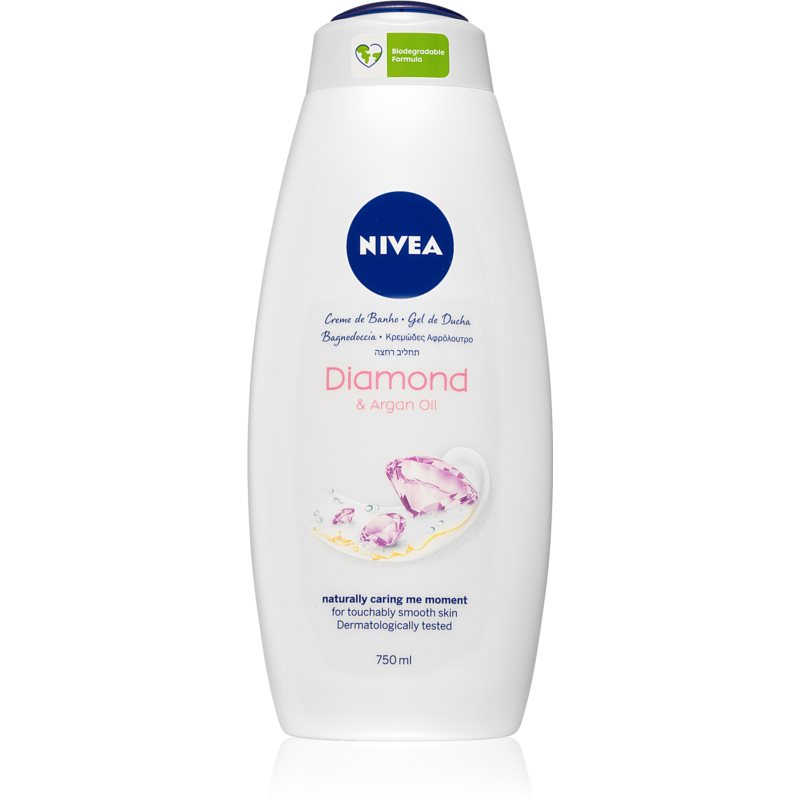Nivea Care & Diamond żel pod prysznic 750 ml dla kobiet