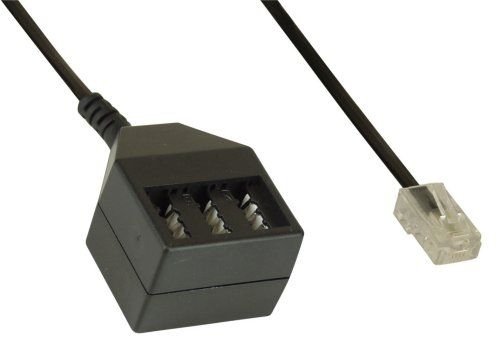 InLine TAE adapter Kabel RJ45 męski TAE NFN żeński 20cm 69942