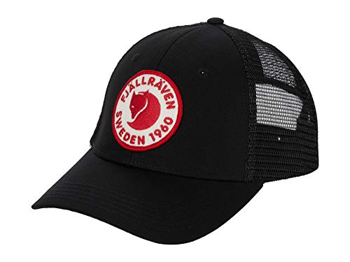 FJALLRAVEN Czapka unisex 1960 Logo Långtradarkeps czarny czarny S-M