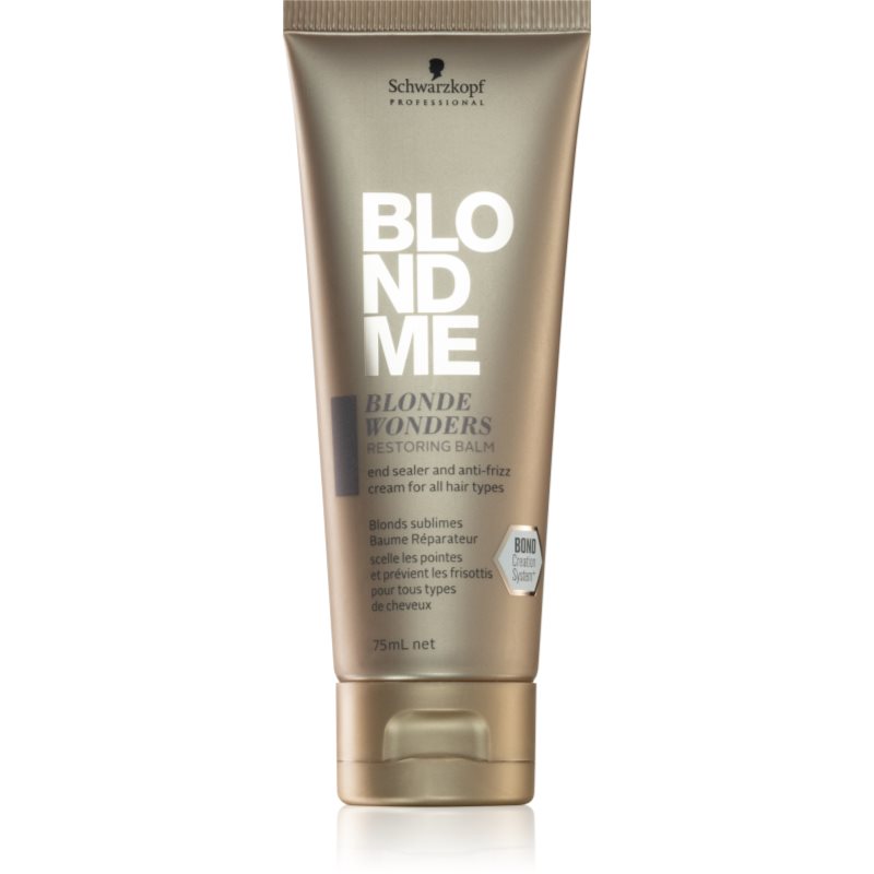Schwarzkopf Professional Professional Blondme Blonde Wonders balsam regenerujący do włosów blond i z balejażem 75 ml