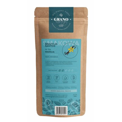 GRANO GRANO Kawa smakowa mielona WANILIOWA 500g