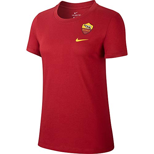 Nike Damska koszulka ROMA W NK EVERGREEN CRST, Team Crimson, S