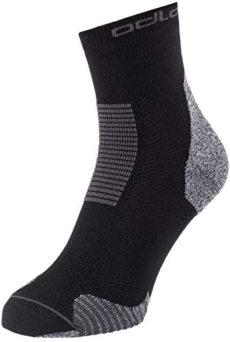 Odlo Ceramicool Stabilizer Socks Quarter, black EU 36-38 2021 Skarpety do biegania 763730-15000-36-38