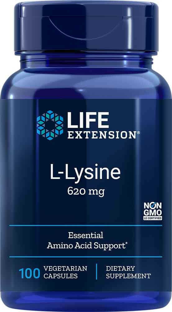 Life extension L-lizyna, 100 kaps. 01678