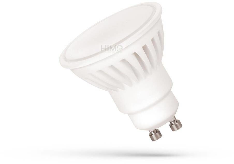 Żarówka LED GU10 230V 10W SMD Barwa Ciepła Ceramiczna Premium SpectrumLED WOJ+14308