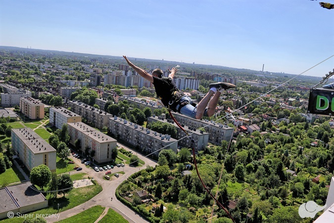 Dream jump Dream Jump Żyleta - skok z 80m. w Sosnowcu