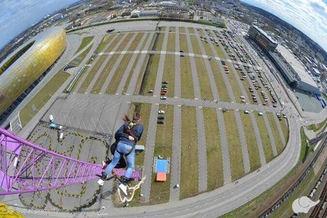 Bungee gdańsk Skok na Bungee dla Dwojga +film+ zdjęcia w Gdańsku