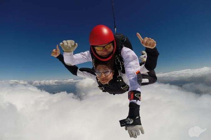 Aeroklub gdański Skok ze spadochronem Pruszcz Gdański