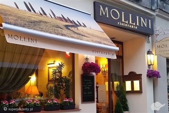 Mollini ristorante Włoska kolacja w Restauracji Mollini w Poznaniu