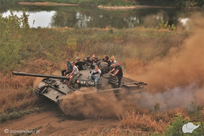 Militaria Anhol Jazda Czołgiem