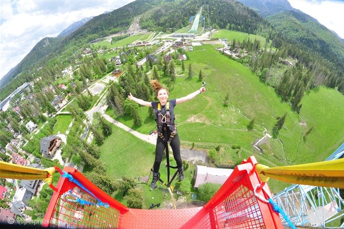 Bungee jumping chorzów Skok na bungee w Chorzowie