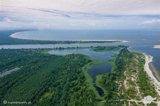Aeroklub gdański Lot widokowy samolotem nad ujściem Wisły