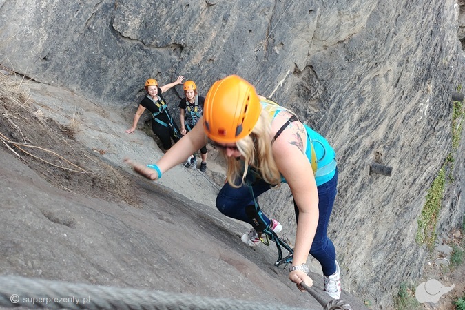 Active point decin Wspinaczka po Via ferrata Czechy