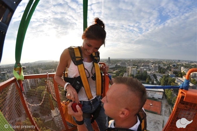 Bungee jumping kraków Skok na Bungee dla Dwojga +film+ zdjęcia w Krakowie