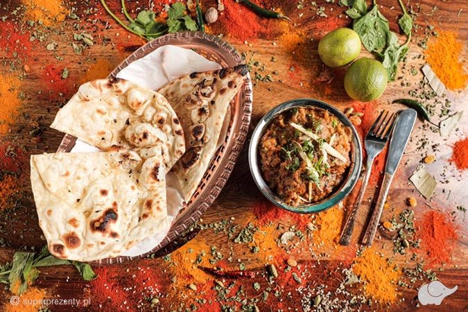 Indian taste powiśle Indyjska kolacja w Warszawie