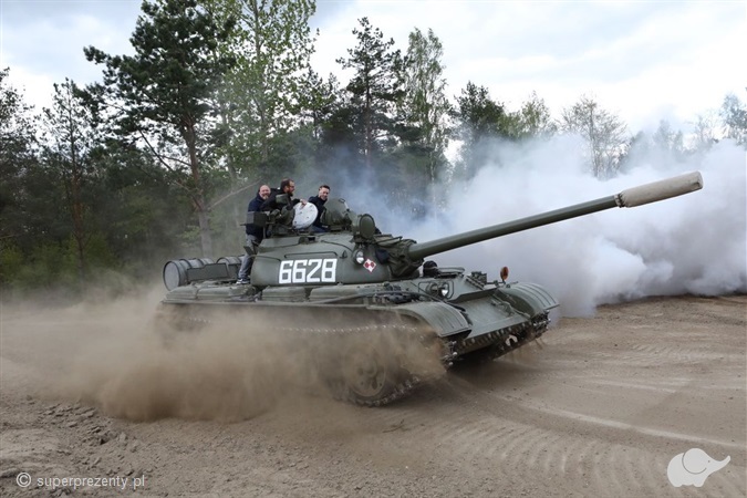 Muzeum gryf Jazda czołgiem T-55 Trójmiasto