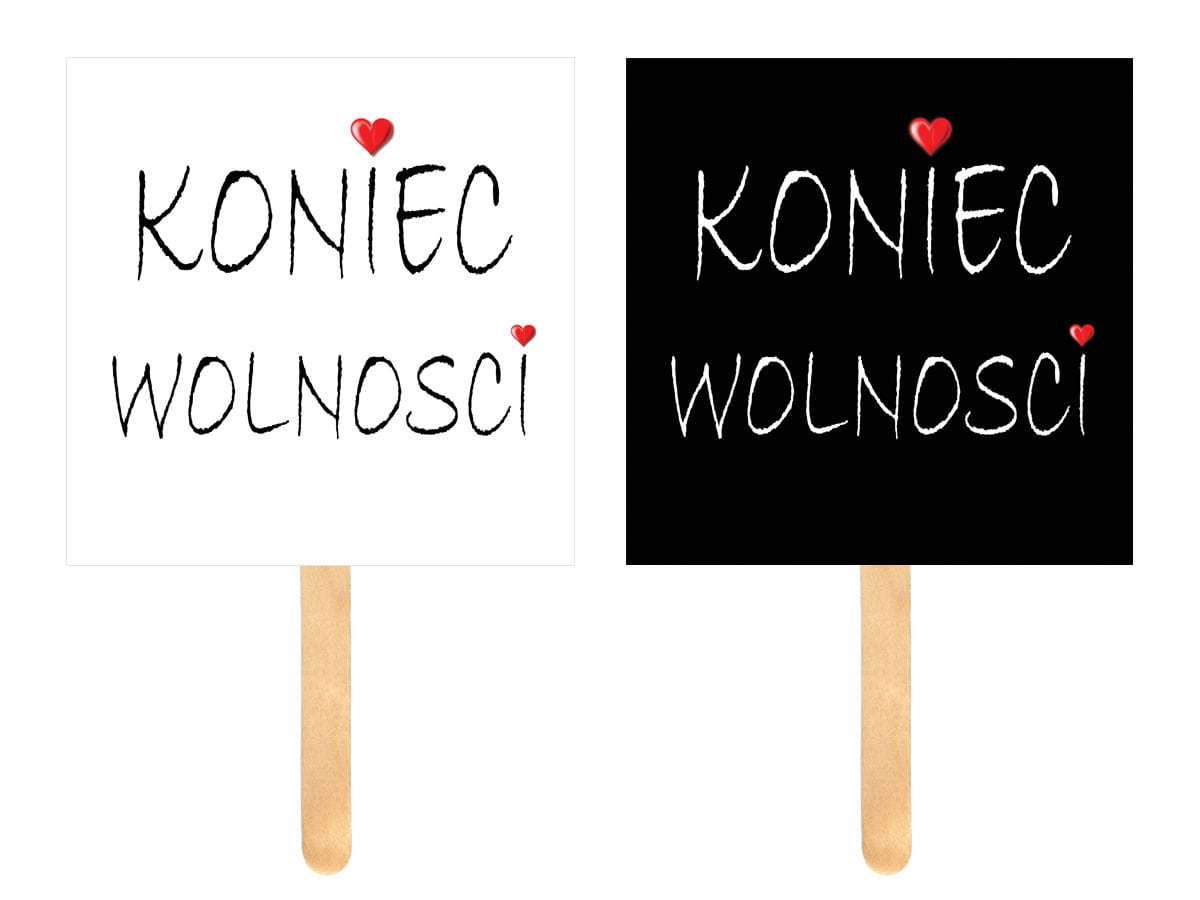 Foto rekwizyty Koniec wolności - 2 szt.