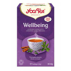 Herbata WELLBEING Dobrostan BIO 17 torebek Yogi Tea