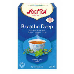Herbata BREATHE DEEP Swobodny Oddech Yogi Tea BIO 17 torebek