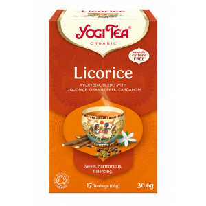 Herbata LICORICE Lukrecja BIO 17 torebek Yogi Tea