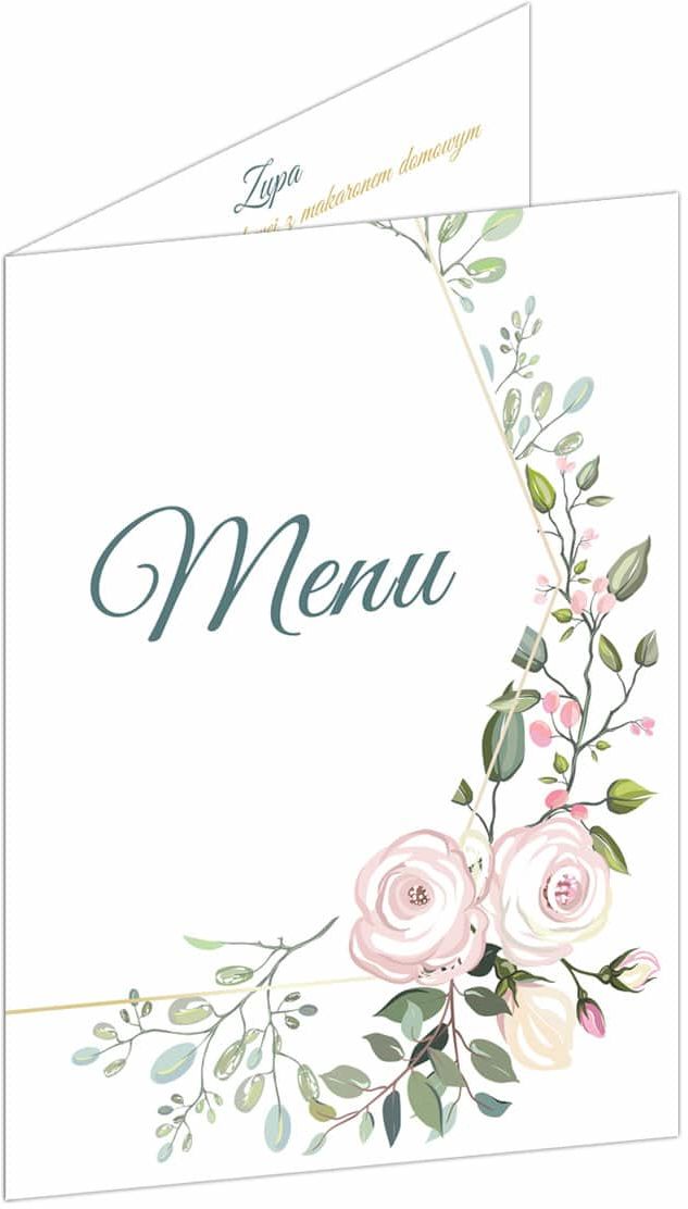 Weselne menu - 4 szt.