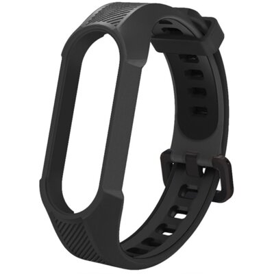 Tech-Protect Opaska do Mi Band 5/6 Armour Czarna steelband_20210419102757