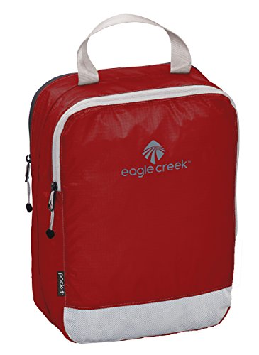 Eagle Creek Pack torba Pack-It Specter Clean Dirty Cube Small organizer oszczędzający miejsce torba na pranie do zabrania w podróż walizka, 26 cm, 5 L, czerwony/Volcano Red EC041337228