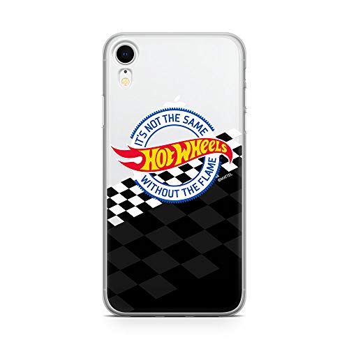 Oryginalne i oficjalnie licencjonowane etui na telefon komórkowy Hot Wheels do iPhone XR, etui, etui z tworzywa sztucznego i silikonu TPU, chroni przed uderzeniami i zarysowaniami
