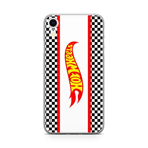 Oryginalne i oficjalnie licencjonowane etui na telefon komórkowy Hot Wheels do iPhone XR, etui, etui z tworzywa sztucznego i silikonu TPU, chroni przed uderzeniami i zarysowaniami