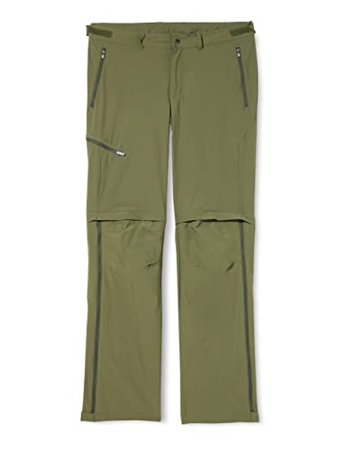 VAUDE VAUDE Spodnie męskie Men's Farley Stretch T-zip II zielony cedrowy 48 04575