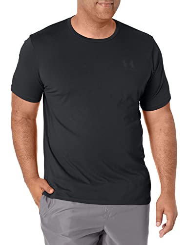Armour koszulka męska Sport Style Left Chest SS koszulka z krótkim rękawem, czarny 1326799-001-L