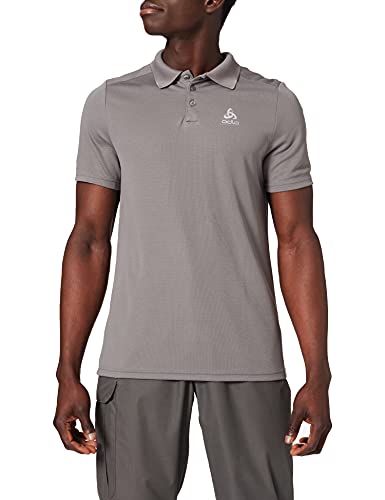 Odlo Odlo Męska koszulka polo S/S F-dry szary Odlo Steel Grey L 550802