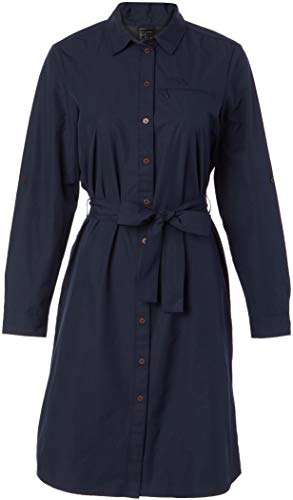 Jack Wolfskin Damska sukienka Lakeside niebieski niebieski (midnight blue) S