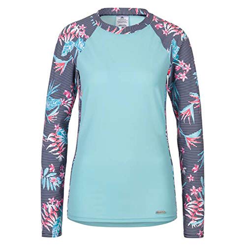 Firefly Firefly Damski t-shirt Mina T-shirt damski szary Solid/Flower 34 4036756