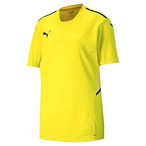 PUMA PUMA Męska koszulka piłkarska z motywem drużyny Cyber Yellow S 704386