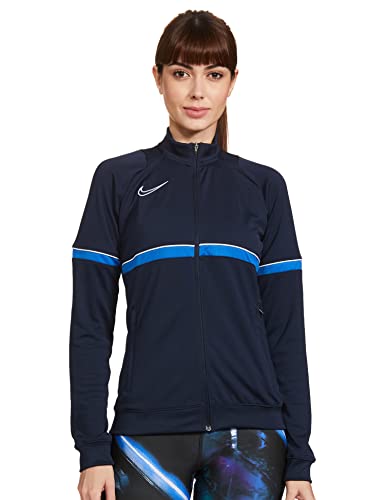 Nike Damska kurtka damska Academy 21 Track Jacket Obsidian/biały/królewski niebieski/biały L