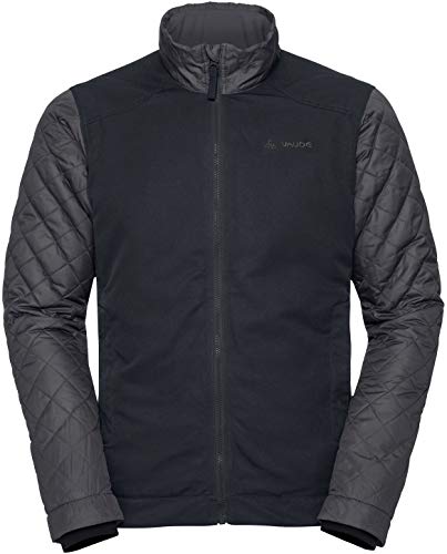 VAUDE Męska wyściełana kurtka rowerowa Ii, kurtka męska, kurtka rowerowa, wyściełana kurtka II Phantom Black L