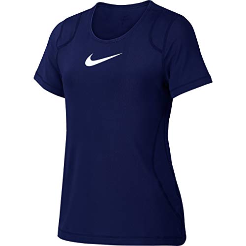 Nike Unisex Dzieci G Np Top Ss T-shirt Blue Void/(White) M