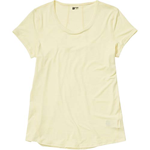 Marmot Damski T-shirt Aura T-shirt damski żółty Żółty mgiełka M 46390