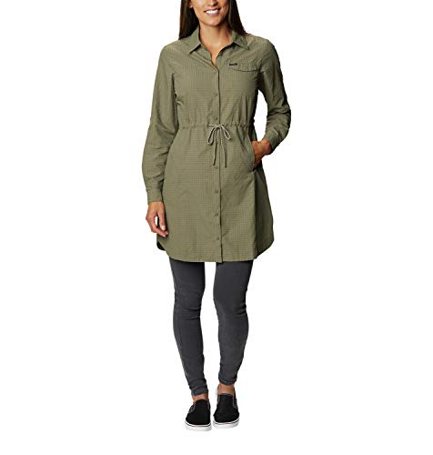 Columbia Silver Ridge Novelty Dress Women, stone green XS 2021 Sukienki 1931564397-XS