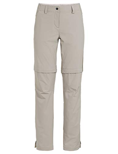 VAUDE VAUDE Spodnie damskie Women's Skomer Zo Pants II szary Silver 38 42365