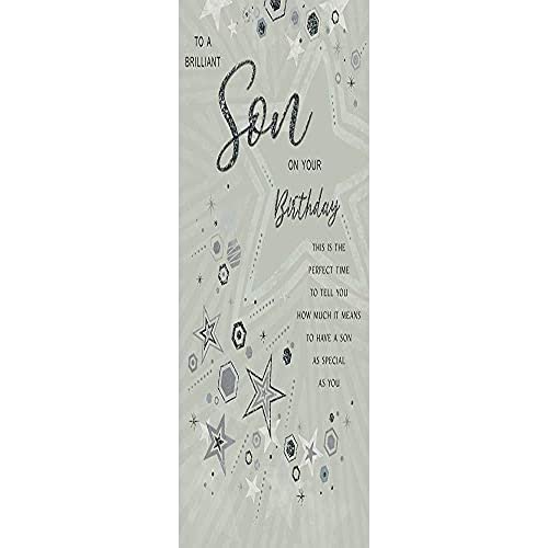 Nowoczesna kartka urodzinowa syn – 23 x 15 cm – wydawnictwo królewskie