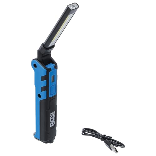 BGS 85334 | Akumulatorowa latarka przegubowa | LED COB | 5 W
