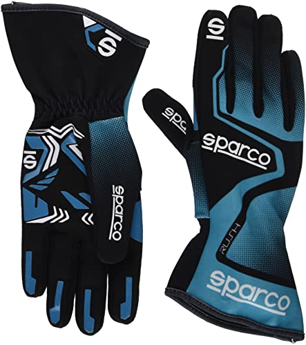 Sparco RUSH 2020 rękawiczki rozmiar 10 szare/BL, 11