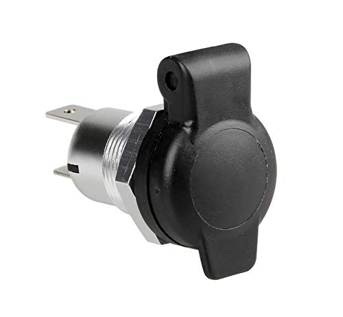 Lampa 39132 gniazdko z metalu 12/24 V typ DIN