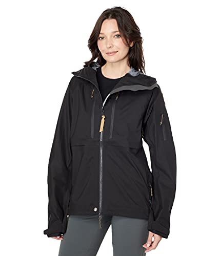 Fjällräven Keb Eco-Shell, kurtka damska, czarna, M, 89600-550
