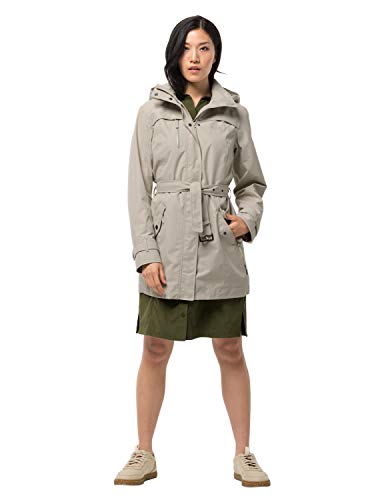 Jack Wolfskin Płaszcz KIMBERLEY COAT dusty grey - XXL