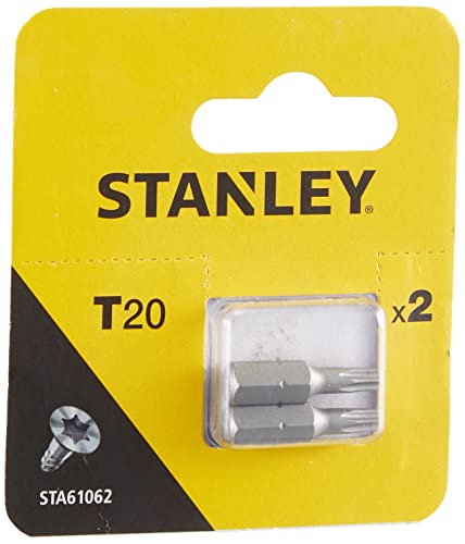 STANLEY Końcówki wkrętarskie - Torx T20 STA61062-XJ