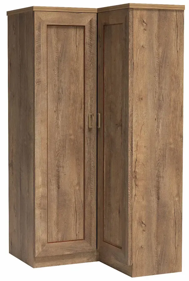 Szafa narożna dąb lefkas 190 cm S9-T94