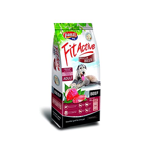 Panzi Fitactive Premium Hundefutter Rind Normal, 1Er Pack (1 X 15 Kg)
